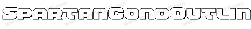 SpartanCondOutline R字体转换